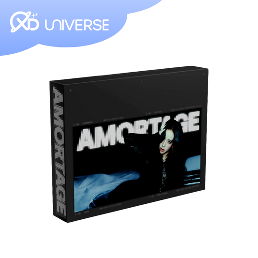 BLACKPINK JISOO - 1st Mini Album [ AMORTAGE ] Exclusive Edition - Black version