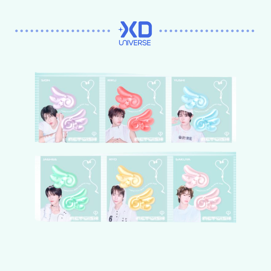 [PREORDER DEADLINE 30/10] NCT WISH The 4th Mini Album <I SPY> POP-UP 'WISH LAND' OFFICIAL MERCHANDISE - RANDOM EARPHONE CHARM