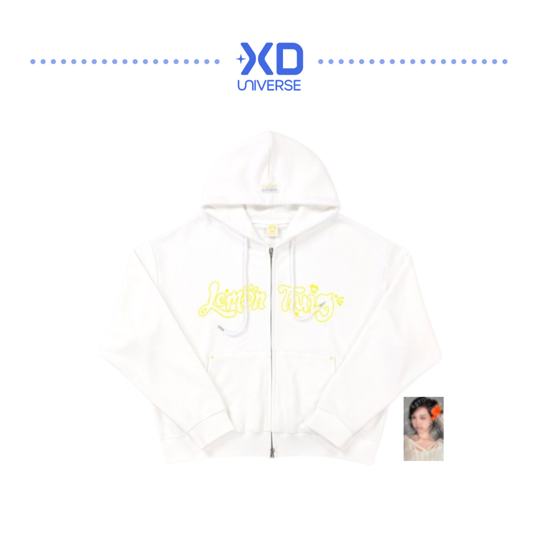 [PREORDER DEADLINE 10/7] Hearts2Hearts The 2nd Mini Album [Lemon Tang] Official Merchandise - Zip-Up Hoodie Set