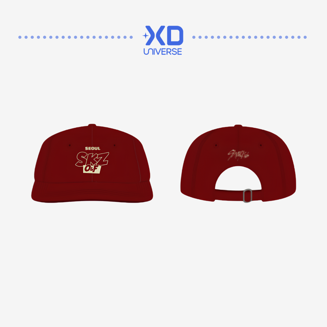 [PREORDER] STRAY KIDS ODD&FRESH POP-UP MERCH - BALL CAP SEOUL Ver.