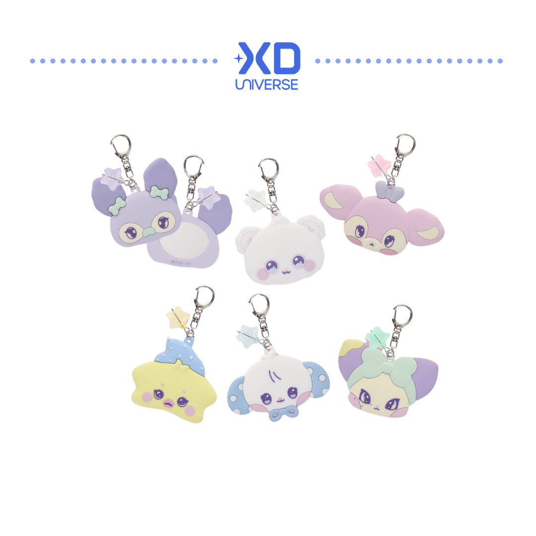 [PREORDER DEADLINE 11/12] NMIXX JAPAN DEBUT SHOWCASE “N=MIX X” Official MD - MIXXFFY MIRROR KEY HOLDER