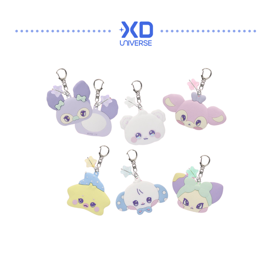 [PREORDER DEADLINE 11/12] NMIXX JAPAN DEBUT SHOWCASE “N=MIX X” Official MD - MIXXFFY MIRROR KEY HOLDER