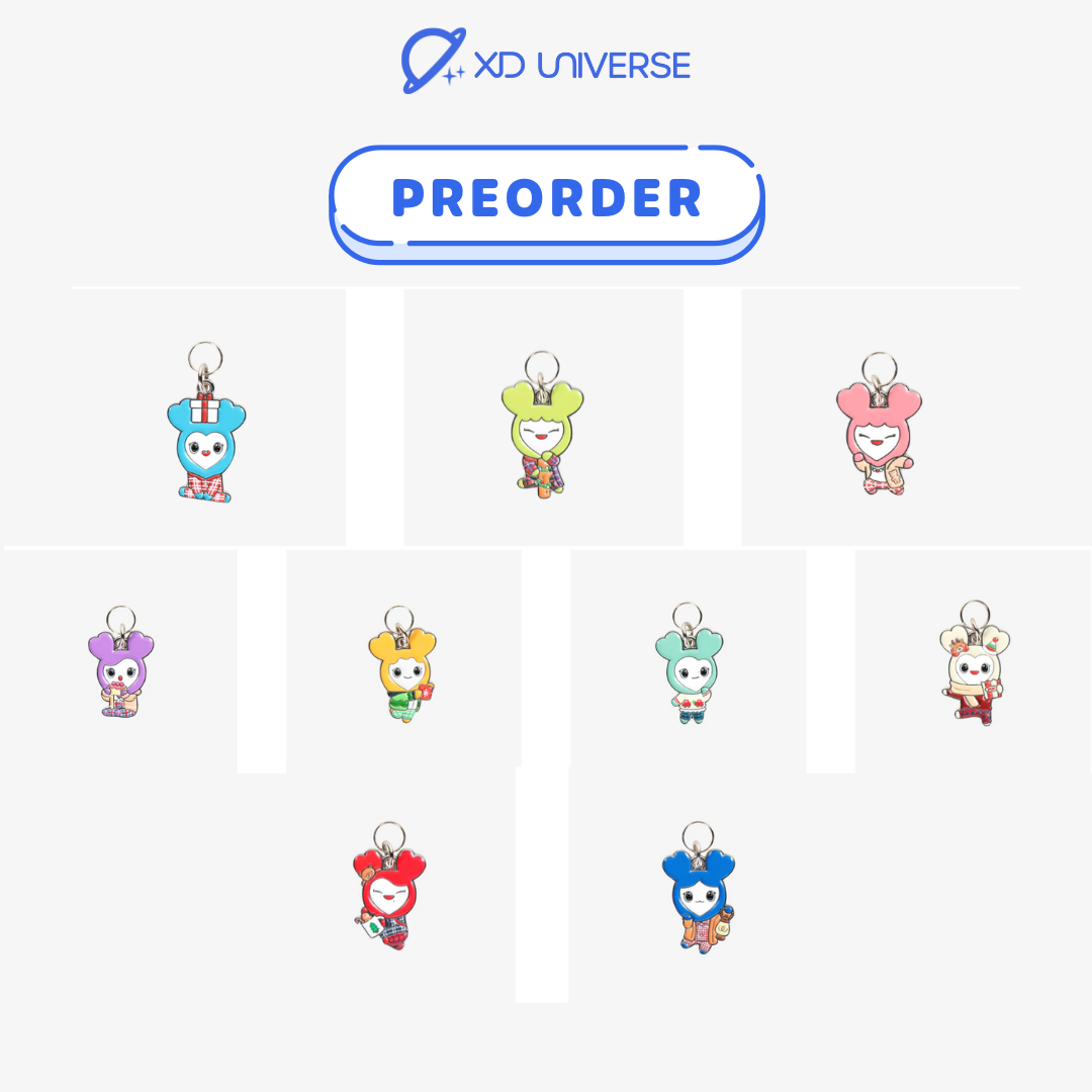 [PREORDER] TWICE LOVELYS BABY KEY HOLDER CHARM /『JYP JAPAN POPUP STORE 2025』- [HOLIDAY MORNING]