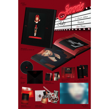 BLACKPINK JENNIE The 1st Studio Album [ RUBY ] Photobook ver (Zen ver)