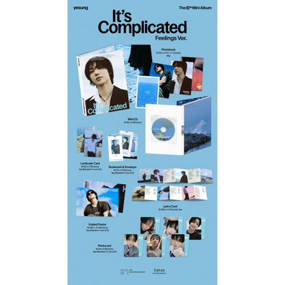 SUPER JUNIOR YESUNG - 6th Mini Album [It's Complicated] (Feelings Ver.)