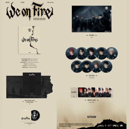 &TEAM 3rd EP 'We on Fire' Limited Edition
