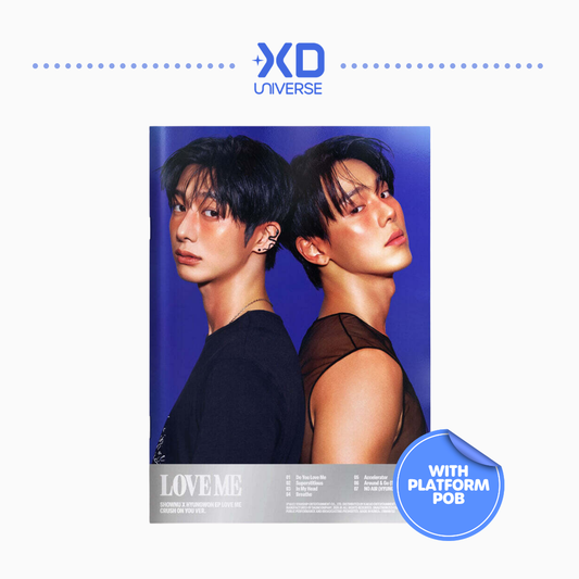 [PREORDER] SHOWNU X HYUNGWON EP [LOVE ME] - CRUSH ON YOU VER.