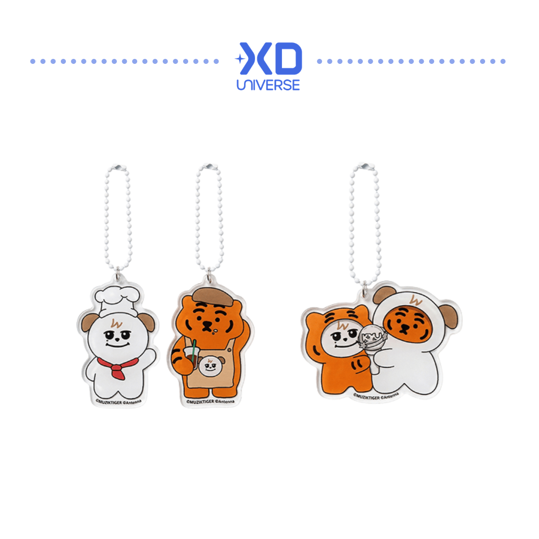 [PREORDER DEADLINE 22/7] KYUHYUN KYUMAE BAKERY POP-UP STORE in SEOUL Official Merch - KYUMAE X TOFFEE Acrylic Keyring