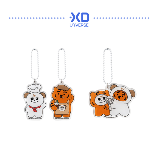 [PREORDER DEADLINE 22/7] KYUHYUN KYUMAE BAKERY POP-UP STORE in SEOUL Official Merch - KYUMAE X TOFFEE Acrylic Keyring