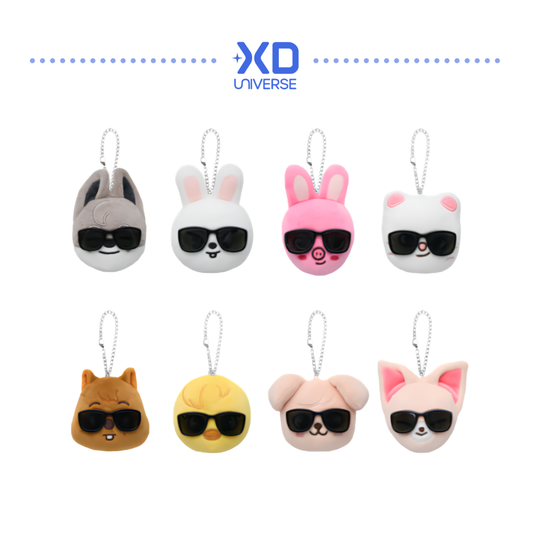 [PREORDER DEADLINE 22/10] Stray Kids World Tour <RUN IT JAPAN> Official Goods - Random Face Keyring