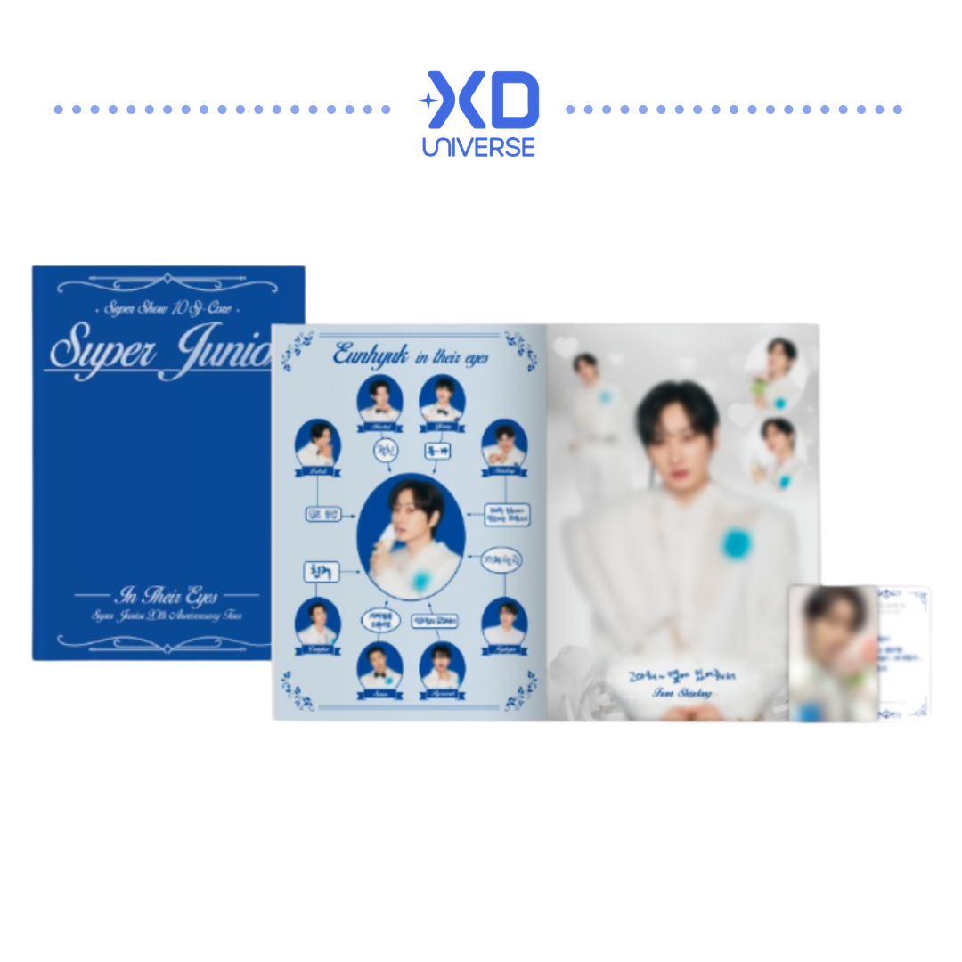 SUPER JUNIOR 20th Anniversary TOUR 'SUPER SHOW 10' SJ-CORE in SEOUL OFFICIAL MD - MINI BROCHURE SET