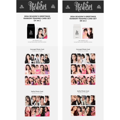 RED VELVET 2024 SEASON GREETING TRADING CARD