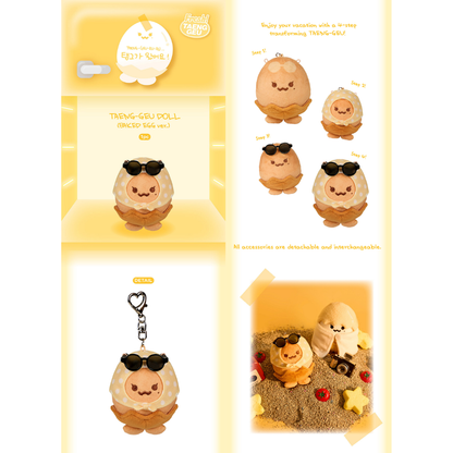 TAEYEON TAENG-GEU DOLL - 8CM  DOLL BAKED EGG VER