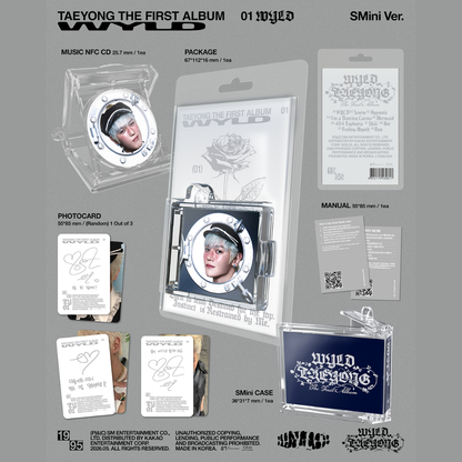 TAEYONG - 1st Album [WYLD] (SMini Ver.)