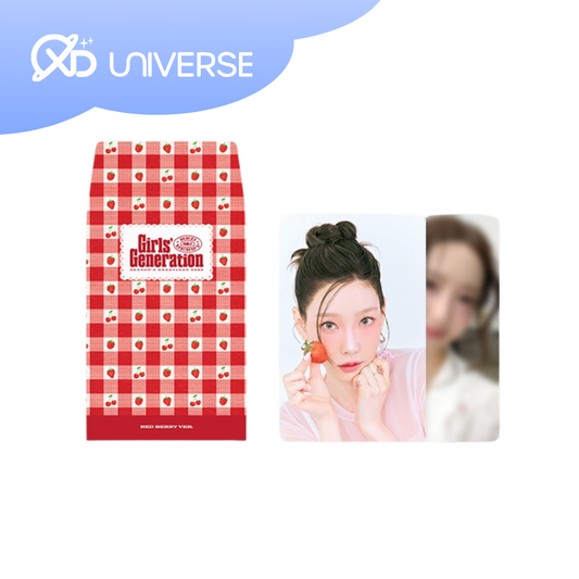 GIRL'S GENERATION RED BERRY VER TRADING CARD SET