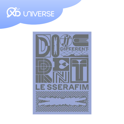 LE SSERAFIM JAPAN 4TH SINGLE ALBUM DIFFERENT - LIMITED EDITION - OFFBEAT CLOVE