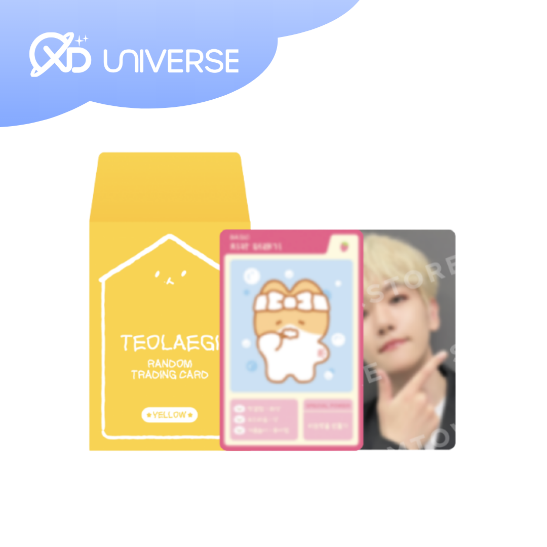 EXO BAEKHYUN - TEO-LAE-GI TRADING CARD SET - YELLOW VER