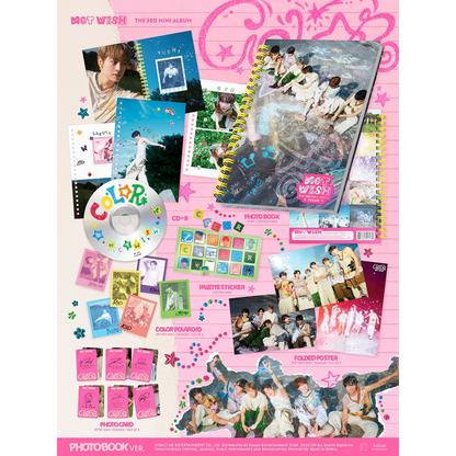 NCT WISH - 3rd Mini album - Color - PB ver