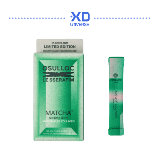 [PREORDER] LE SSERAFIM 2026 S/S POP UP | LE SSERAFIM X OSULLOC OFFICIAL MERCH - MATCHA + COLLAGEN