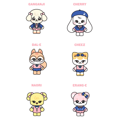 IVE MINIVE - SCHOOL PLUSH KEYRING