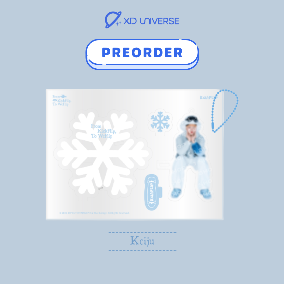 [PREORDER] 2026 KickFlip FAN-CON [From KickFlip, To WeFlip] OFFICIAL MERCH - ACRYLIC STOPPER