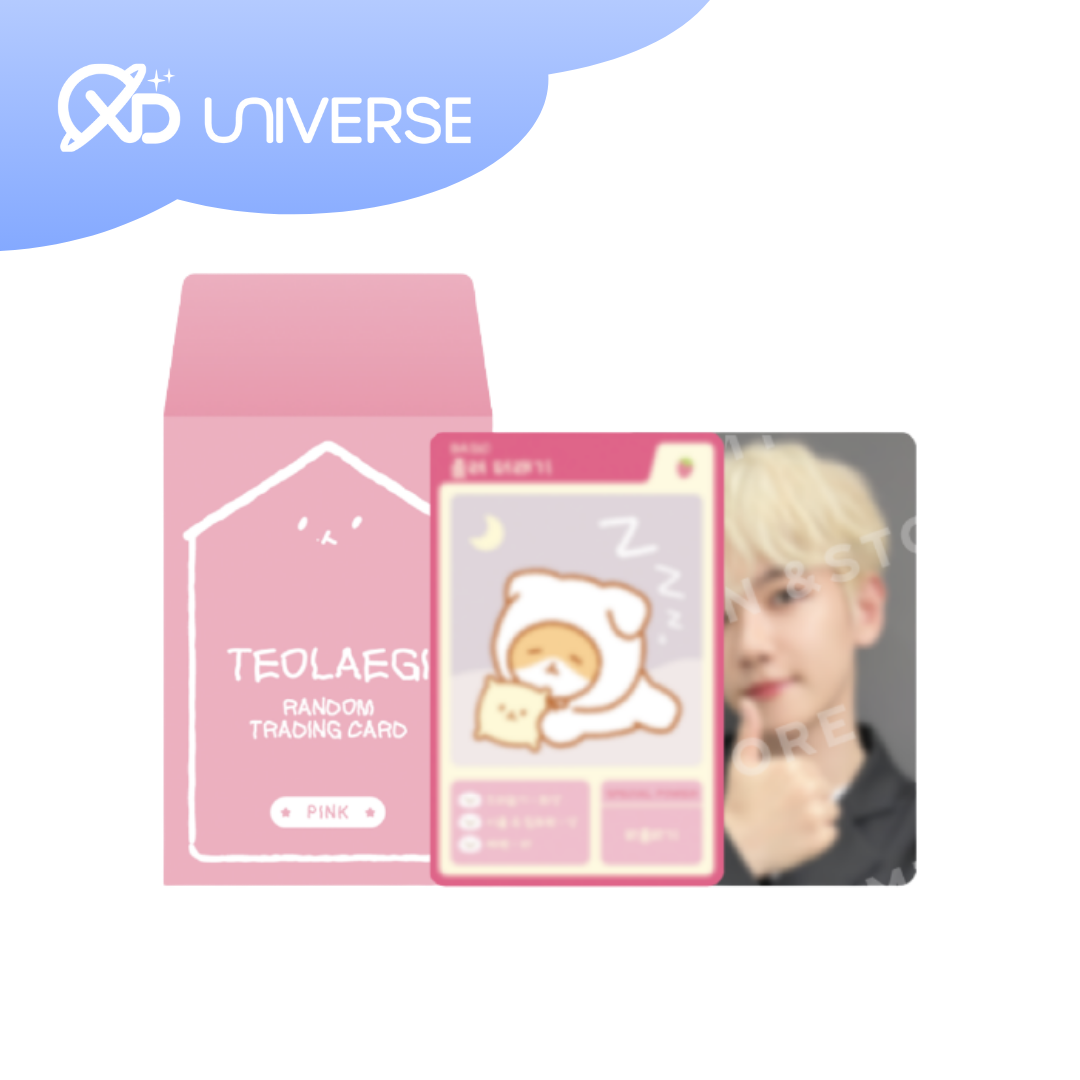 EXO BAEKHYUN - TEO-LAE-GI TRADING CARD SET - PINK VER