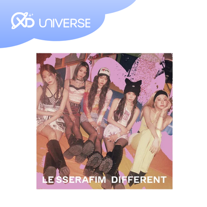 LE SSERAFIM JAPAN 4TH SINGLE ALBUM DIFFERENT - PHOTOCARD LIMITED EDITION