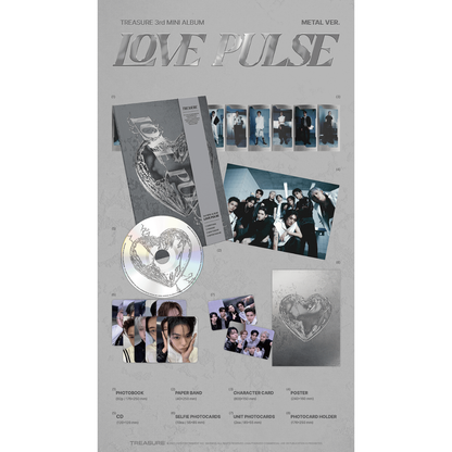 TREASURE - 3rd Mini Album - LOVE PULSE - PB ver