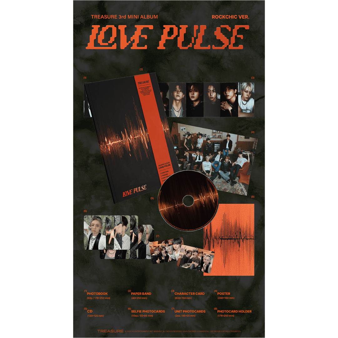 TREASURE - 3rd Mini Album - LOVE PULSE - PB ver