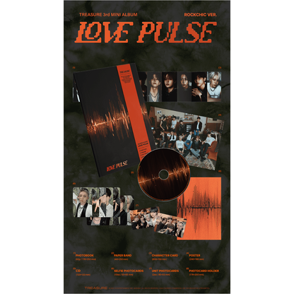 TREASURE - 3rd Mini Album - LOVE PULSE - PB ver