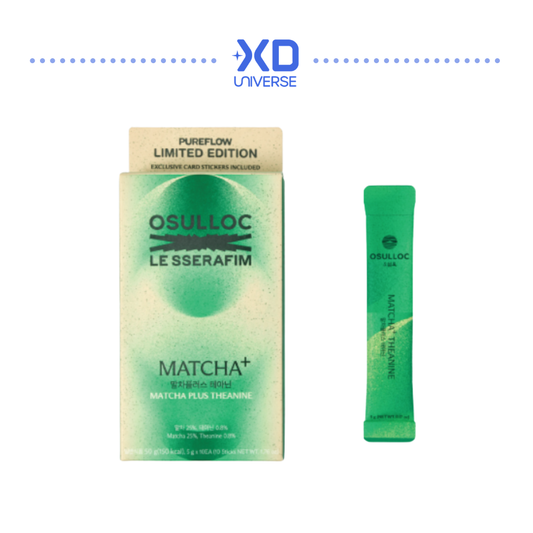 [PREORDER] LE SSERAFIM 2026 S/S POP UP | LE SSERAFIM X OSULLOC OFFICIAL MERCH - MATCHA + THEANINE