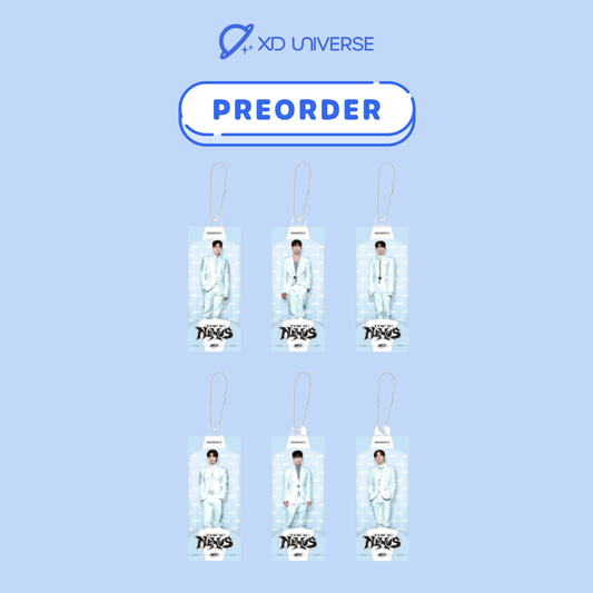[PREORDER] 2026 MONSTA X WORLD TOUR THE X : NEXUS OFFICIAL MD - Random Miniature Keyring