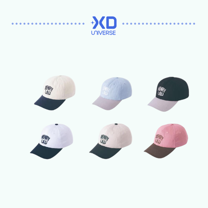[PREORDER] HENRY [ENJOY THE SHOW] WORLD TOUR OFFICIAL MD - Color-Block Baseball Cap