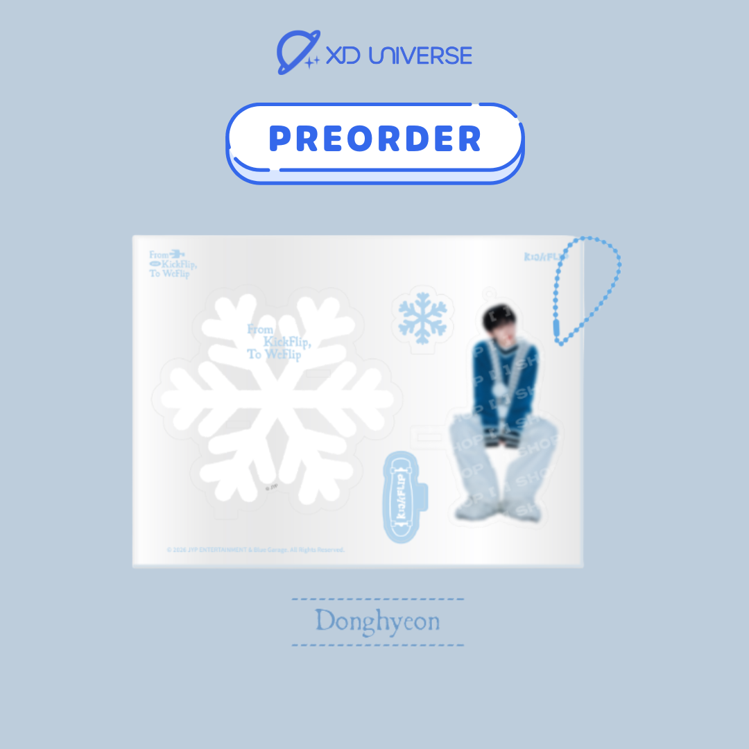 [PREORDER] 2026 KickFlip FAN-CON [From KickFlip, To WeFlip] OFFICIAL MERCH - ACRYLIC STOPPER