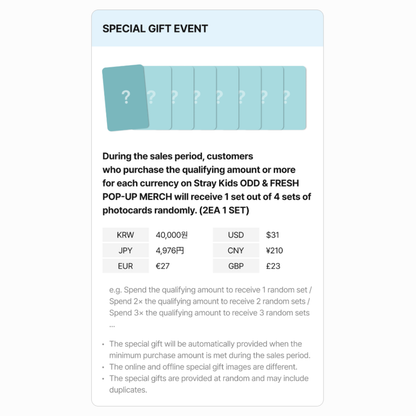 [PREORDER] STRAY KIDS ODD&FRESH POP-UP MERCH - SKZOO & TASY CAKE POUCH