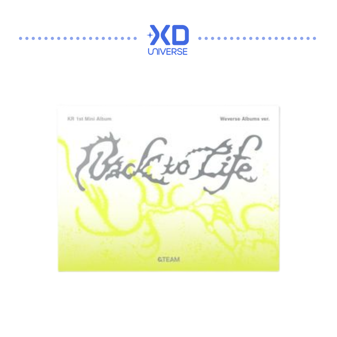 &TEAM - KR 1st Mini Album 'Back to Life’ Photocard Box (Weverse Albums ver.)