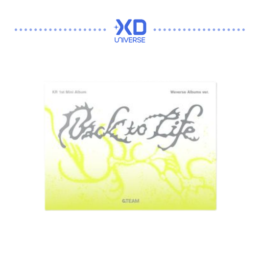 &TEAM - KR 1st Mini Album 'Back to Life’ Photocard Box (Weverse Albums ver.)