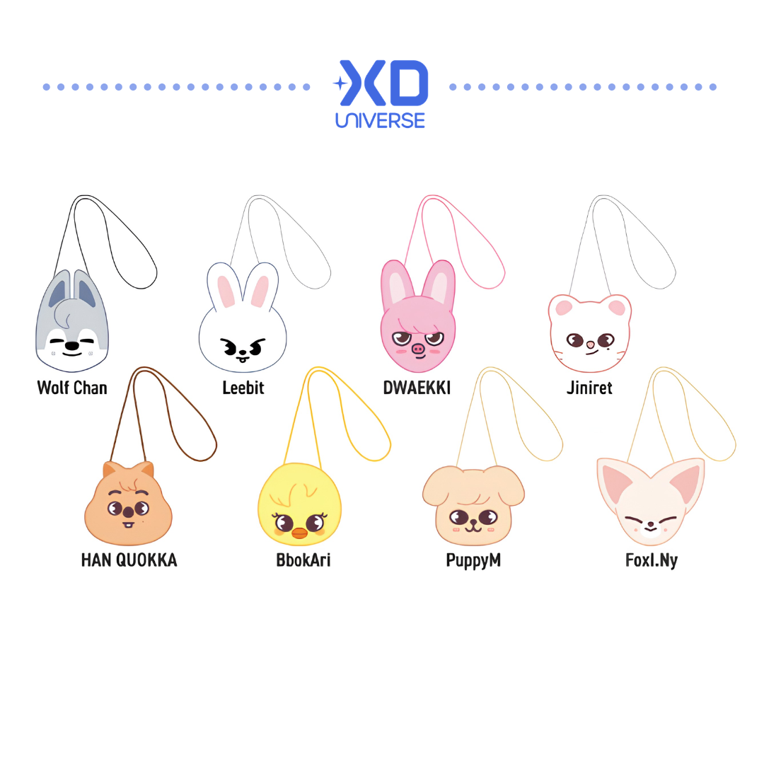 [PREORDER DEADLINE 22/10] Stray Kids World Tour <RUN IT JAPAN> Official Goods - Shoulder Pouch