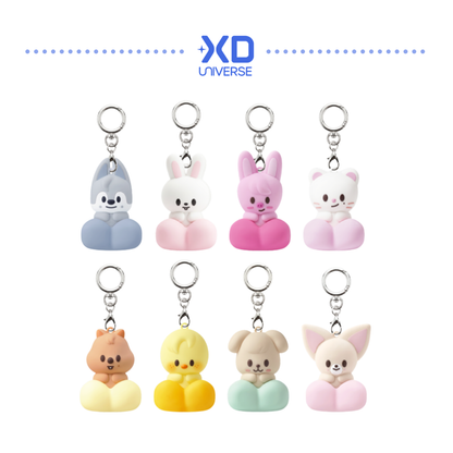 [PREORDER DEADLINE 3/8] Stray Kids World Tour <RUN IT SEOUL> Official Merch - SKZOO SECRET CLICKER KEYRING
