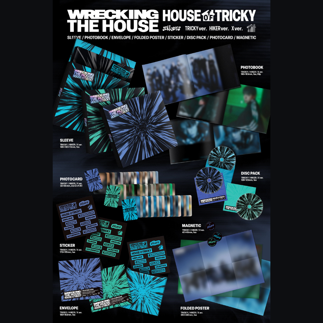 xikers - 6th Mini Album [HOUSE OF TRICKY: WRECKING THE HOUSE]