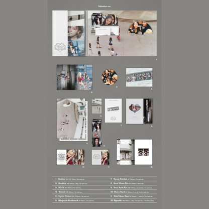 NMIXX BLUE VALENTINE - PHOTOBOOK - BLUE / VALENTINE / CHAOS VER