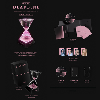 BLACKPINK 3rd MINI ALBUM [DEADLINE] MOOD LIGHT Ver.