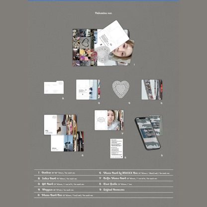 NMIXX BLUE VALENTINE - PLATFORM ALBUM POCAALBUM - BLUE / VALENTINE / CHAOS VER