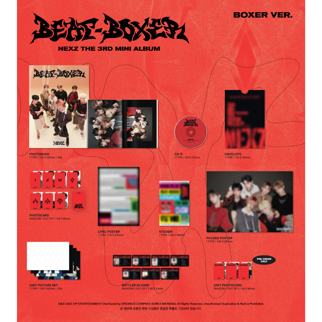 NEXZ - 3rd Mini Album [Beat-Boxer] (Random Ver.)