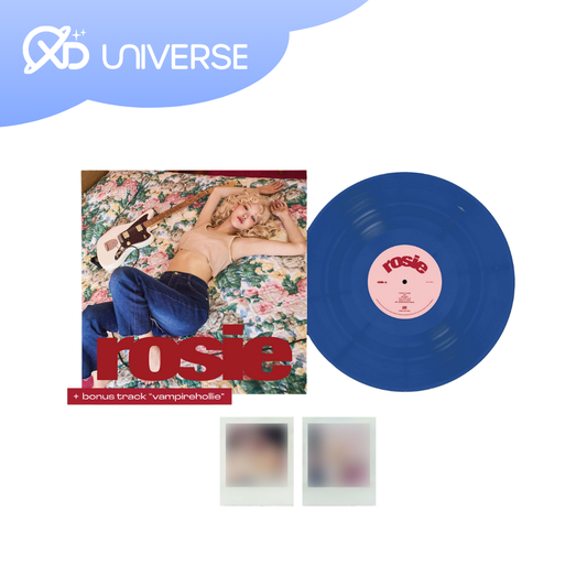 BLACKPINK ROSE 1st Studio Album [ ROSIE ] Vinyl LP - Vampirehollie Edition Blue