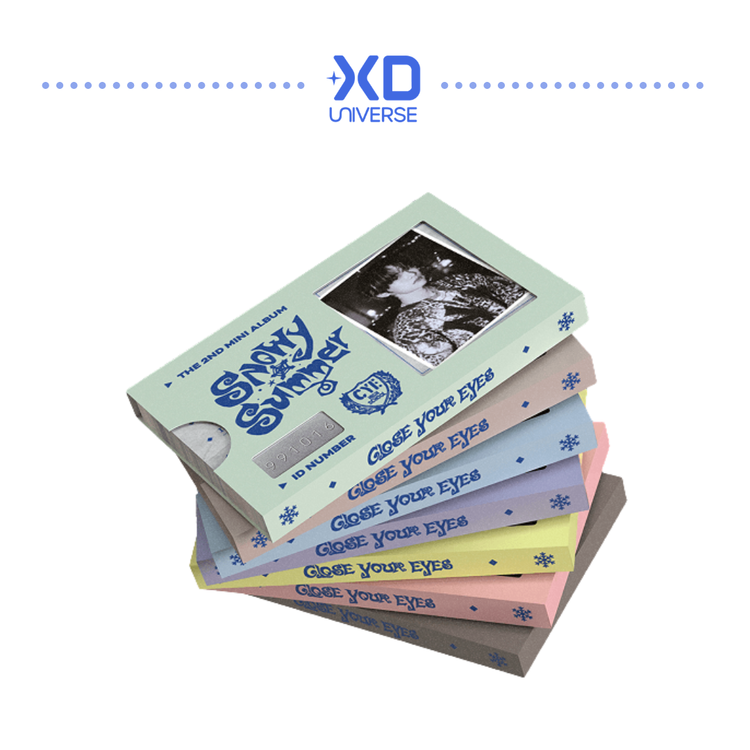 CLOSE YOUR EYES - 2nd Mini Album 'Snowy Summer' (ID Card Ver.) (POCAALBUM)