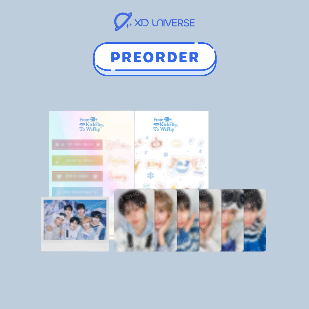 [PREORDER] 2026 KickFlip FAN-CON [From KickFlip, To WeFlip] OFFICIAL MERCH - PHOTO DECO SET