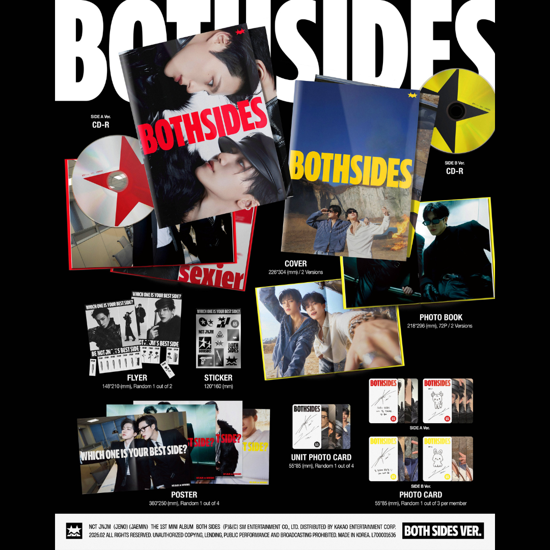 NCT JNJM - 1st Mini Album [BOTH SIDES] (BOTH SIDES Ver.)