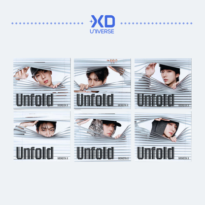 MONSTA X NEW ENGLISH ALBUM 'Unfold' - DIGIPACK Ver. (Limited Edition)