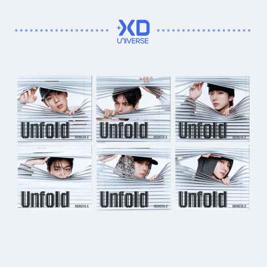 MONSTA X NEW ENGLISH ALBUM 'Unfold' - DIGIPACK Ver. (Limited Edition)